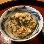 草如庵 - タコとかぼちゃの炊き込みご飯