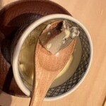 鮨　いの - 鮑がごろっと。