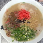 大龍ラーメン 合川店 - 大盛固麺・・・580円であります。