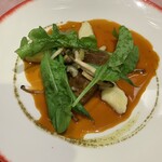 レフ アオキ - 肉メイン：イベリコ豚ほほ肉のプロヴァンス風煮込