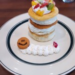 Kafe and opankekiguramu oosakajoujou kamachiten - スマイルパンケーキ