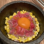 焼肉うしごろ - 締めのごはんも季節限定で最高でした。