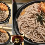 加賀 白山そば - ざるそば,白海老かき揚げ,加賀 白山そば金沢百番街(石川県JR金沢駅)TMGP撮影