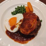 ミスターとフライパン - イタリアンハンバーグステーキ（1400円）