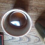 古久家 - 食後は焙じ茶