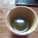 古久家 - 食前は緑茶