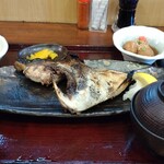 Gohanya Kanazawa - ブリカマ塩焼定食