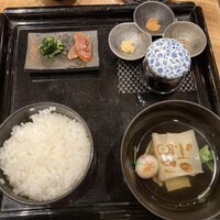 うなぎ家 しば福や - 薬味、吸物、ご飯