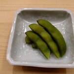 日本橋蛎殻町 すぎた - 先付 枝豆