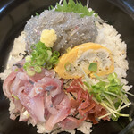 仙水 - あじ・シラス丼