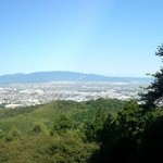 高良山茶屋　望郷亭 - 懲りずにパノラマ撮影・・・向こうの山々は佐賀県です。