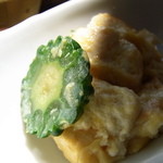 猫猫 - ゴーヤと豆腐の玉子炒め♪