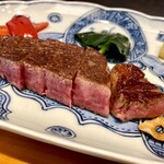 喜扇亭 - ヒレステーキ