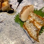 喜扇亭 - スズキソテー、ホタテ