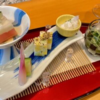 喜扇亭 名古屋ミッドランドスクエア店 - 前菜5種