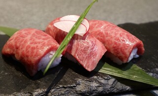 Moumou Tei - 雅コース肉寿司