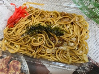 Shirai Yakisoba - 肉入り焼そば(大)！