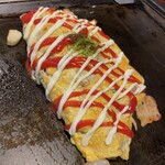 Okonomiyaki Yakisoba Fuugetsu - オム焼きそば