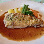 ホロホロ鶏のマスタードソース