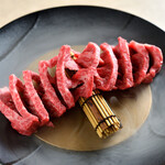 Special thick-sliced sudare loin