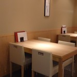 古今 - テーブル席