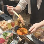 Ougon Dashi Shabu To Edomae Sushi Niku No Asatsu - 