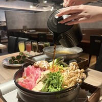 黄金出汁しゃぶと江戸前寿司 肉のあさつ 梅田お初天神店 - 