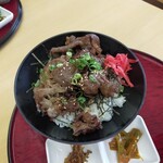 Tottori Sakyuu Ni Ichiban Chikai Doraibuin Resutoran Sakyuu Kaikan - 鳥取牛カルビ丼は美味