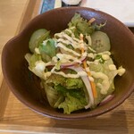 Shokudonya Kaku - 野菜サラダ付