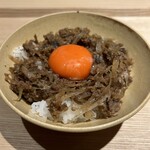 料理屋 稲家 - 牛しぐれご飯