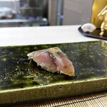 Sushi Okada - サバ-白板昆布のせ-