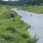 京蕪庵 - 参考写真、鮎釣りの人たち