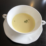 Resutoran Hausukeiei - 冷たいコーンスープ