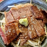 桔梗 - 料理写真:ステーキ丼