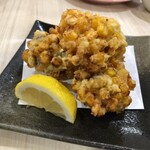 旬菜和味 - 鱧ととうもろこし寄せ揚げ