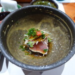 鮨匠 のむら - 赤雲丹(佐賀県唐津産)のマイクロ丼