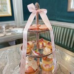 Laduree Salon de the - 白桃アフタヌーンティー