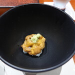 鮨匠 のむら - 赤雲丹(佐賀県唐津産)のマイクロ丼