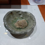 鮨匠 のむら - 海藤花(真蛸の真子)(鹿児島県開聞岳沖産)