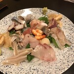 辰巳寿司 - 刺身盛り合わせ２人前