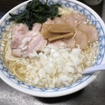 花水ラオシャン 本店 - チャーシュータンメン750円+ネギ増し50円