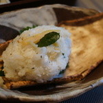 山ごぼう - 干し筍と山椒のご飯。いい香り！！