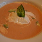 山ごぼう - 豆腐のガスバチョ。大好きな1品です。