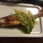 滑川温泉 福島屋 - 岩魚の塩焼き