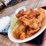 ぼん天 東村山店 - 唐揚げサラダ定食