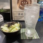 三酉屋 - 翠ジンソーダ418円