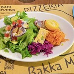 Pizzeria Bakka M'unica - サラダと前菜