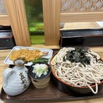 青葉 直利庵 - 天ざる
