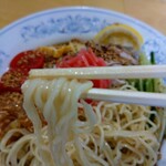 手打ちラーメン 清仁軒 - 細麺
