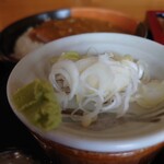 やぶ善 - 薬味。